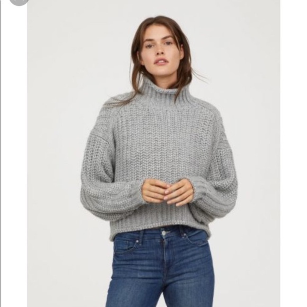H&M Ribbed Turtleneck Sweater - Picture 2 of 6